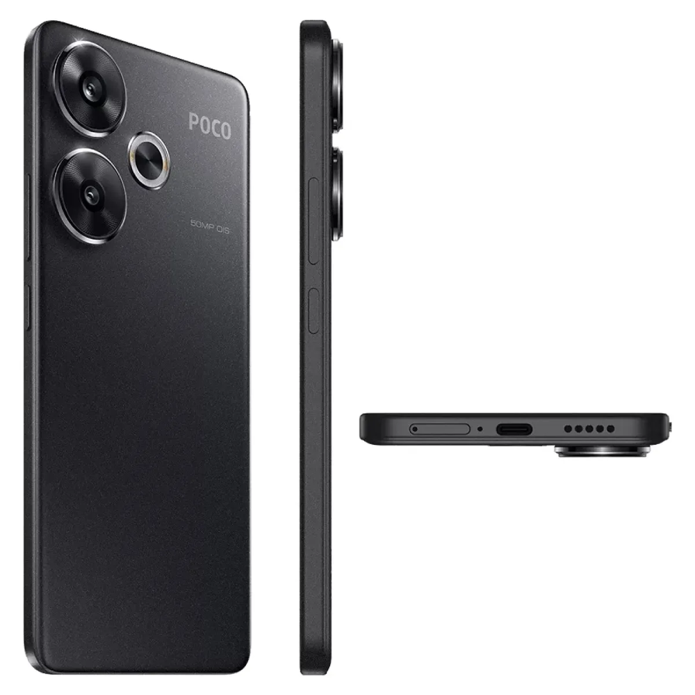 Xiaomi Poco F6 256GB 8GB RAM Dual SIM 5000 mAh - Negro (Nacional).