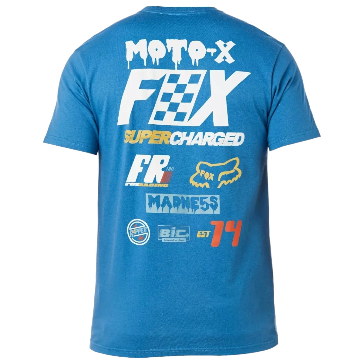 Playera Fox Super Charged Cuello Redondo Original De Hombre .