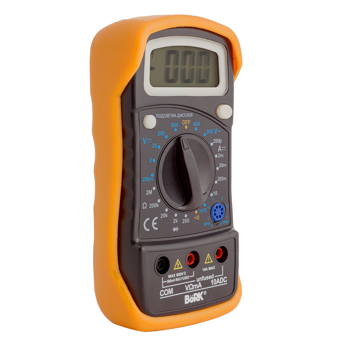Multímetro Digital Con Medidor De Frecuencia Mp-6014.
