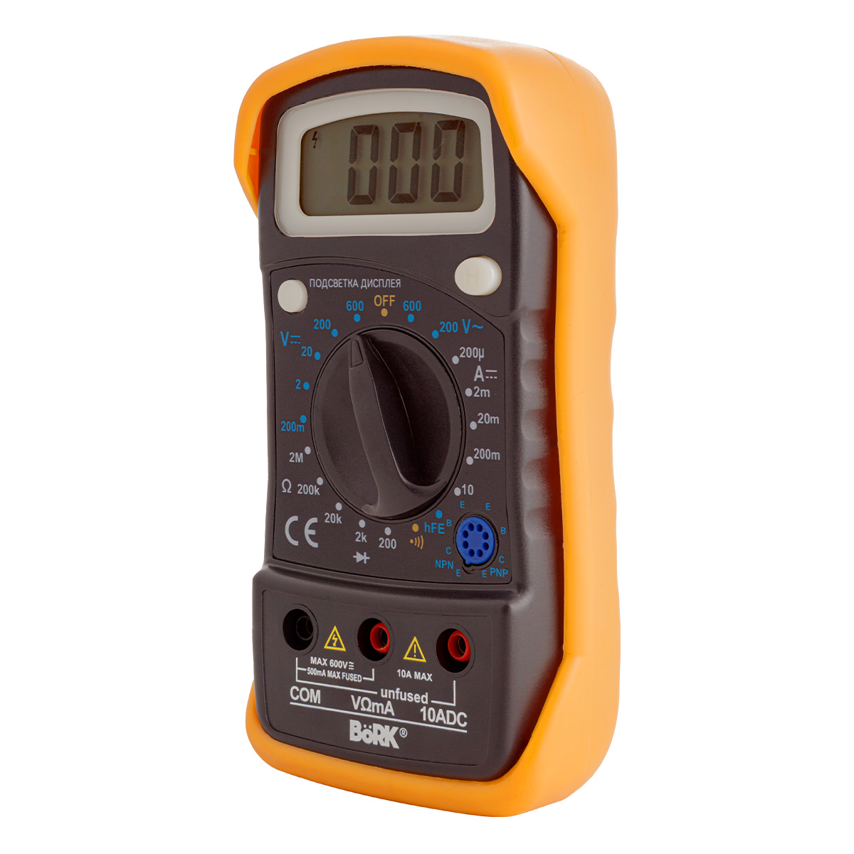 Multímetro Digital Con Medidor De Frecuencia Mp-6014.