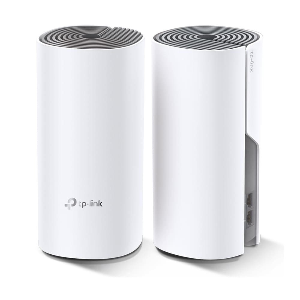 Sistema Wi-Fi Mesh TP-Link Deco E4 (2-pack), AC1200, de doble banda, Blanco.