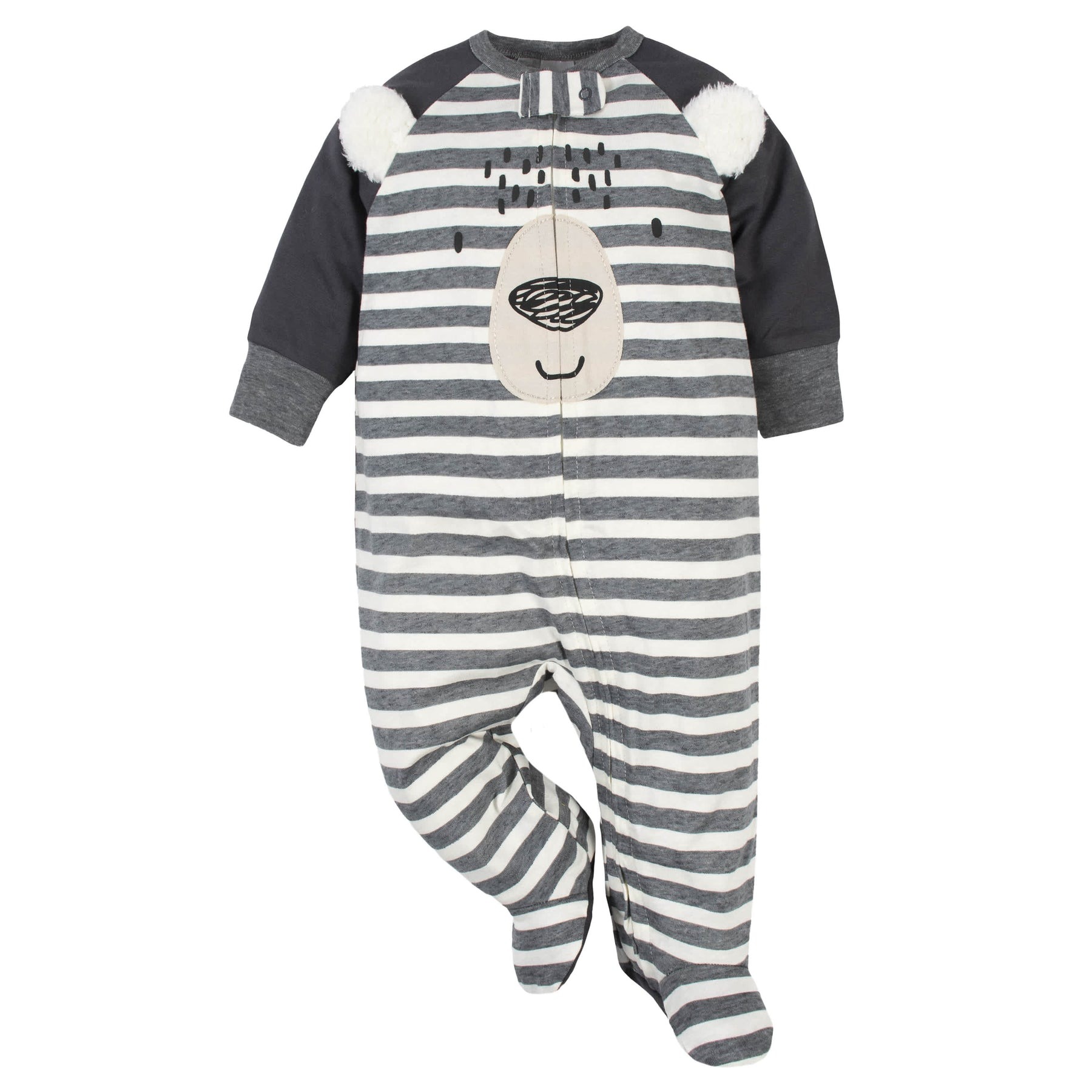Gerber Premium Set 3 Piezas Mameluco Oso Dormilon Bebe