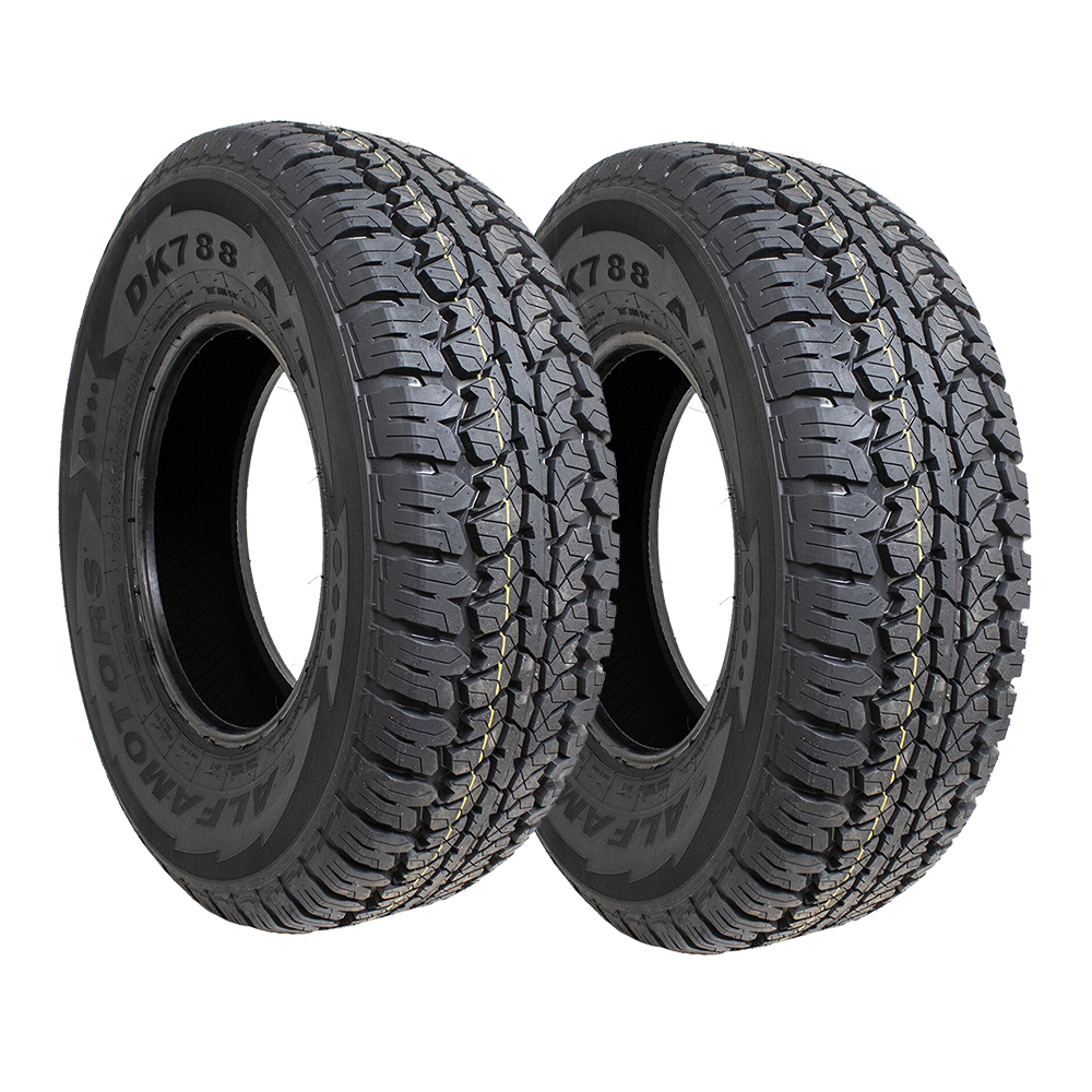 PAQUETE DE 2 LLANTAS 235/85R16 LT ALFAMOTORS DK788 .