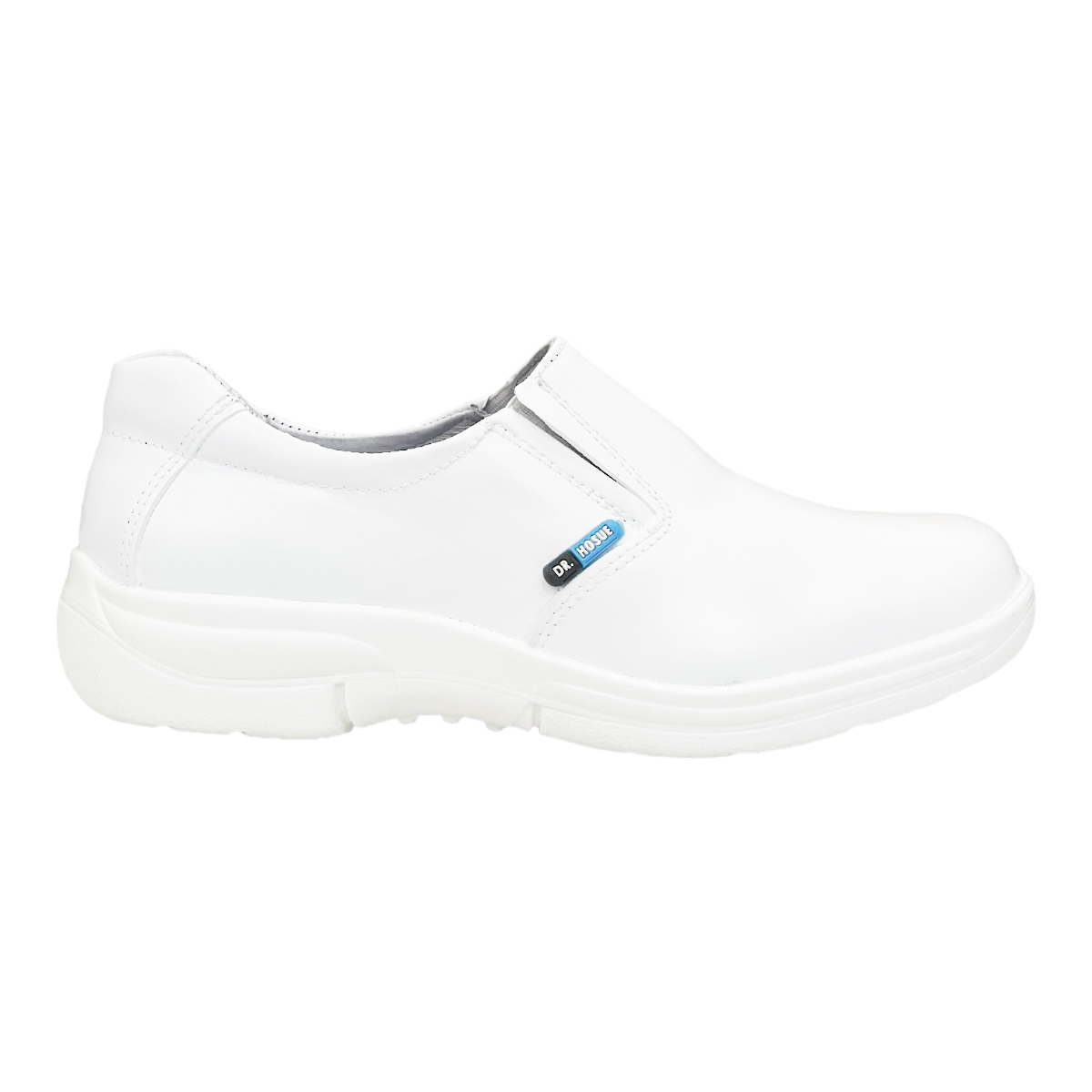 Zapatos Blancos De Enfermera Dr. Hosue Suela de válvula Piel 6816.