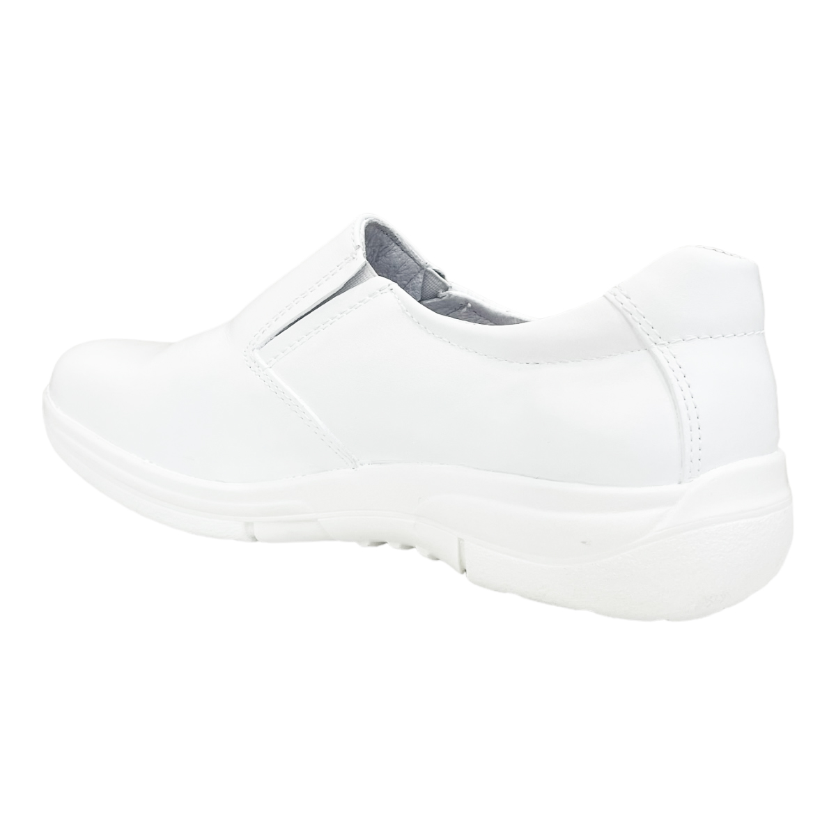 Zapatos Blancos De Enfermera Dr. Hosue Suela de válvula Piel 6816.