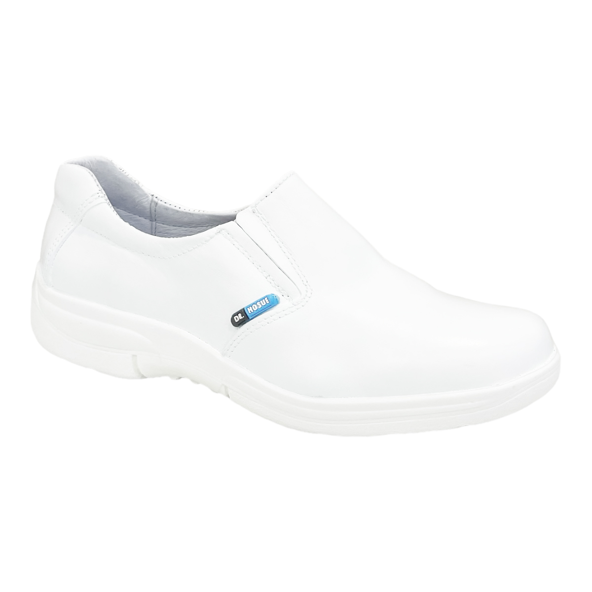 Zapatos Blancos De Enfermera Dr. Hosue Suela de válvula Piel 6816.