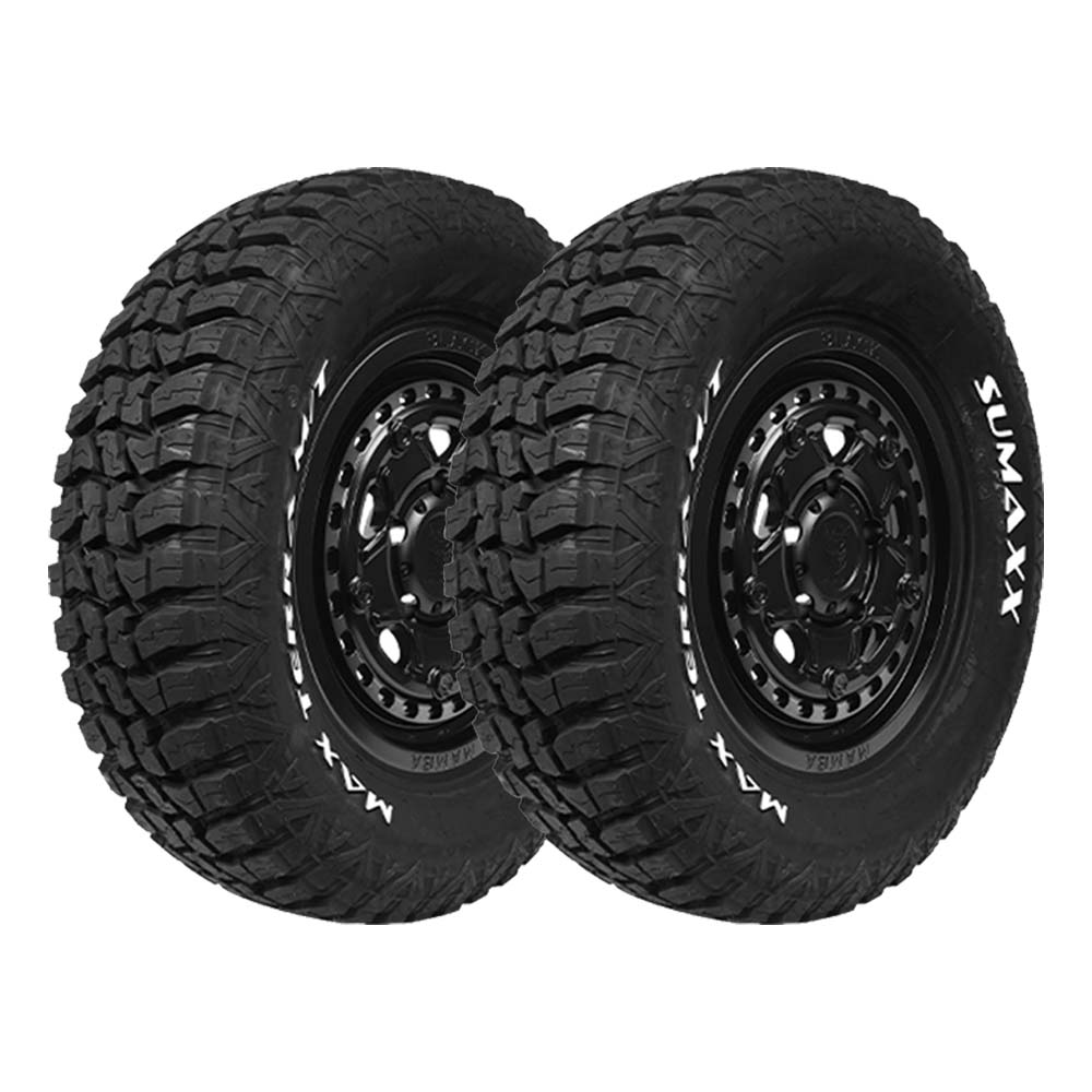 PAQUETE DE 2 LLANTAS 185R14 SUMAXX MAX-TERRA M/T 102Q.