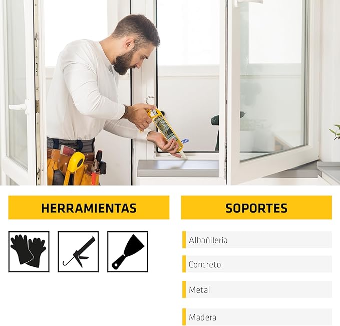 Sikaflex 1A Purform- Sellador De Juntas Elástico-blanco - 300 Ml 750748.