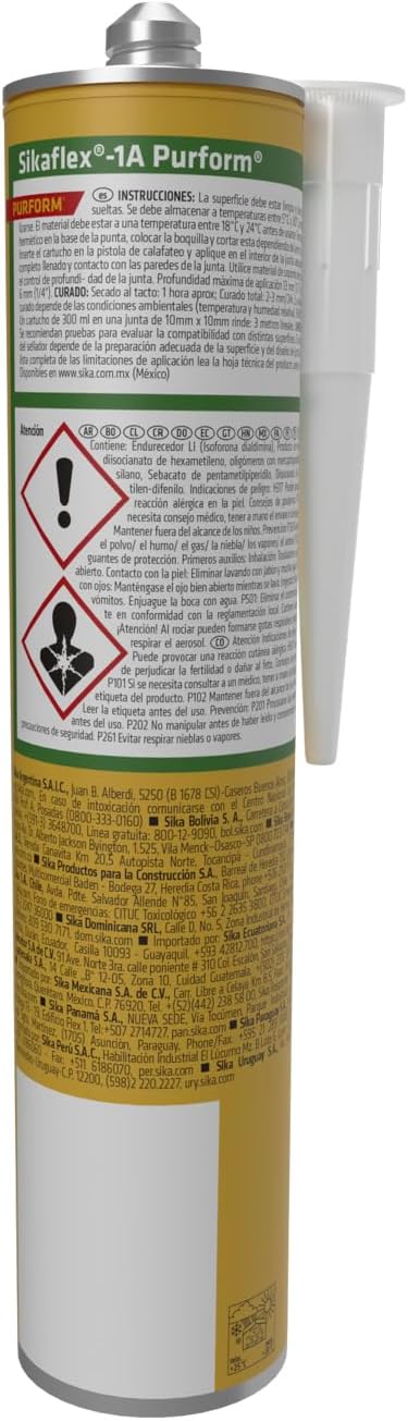 Sikaflex 1A Purform- Sellador De Juntas Elástico-blanco - 300 Ml 750748.