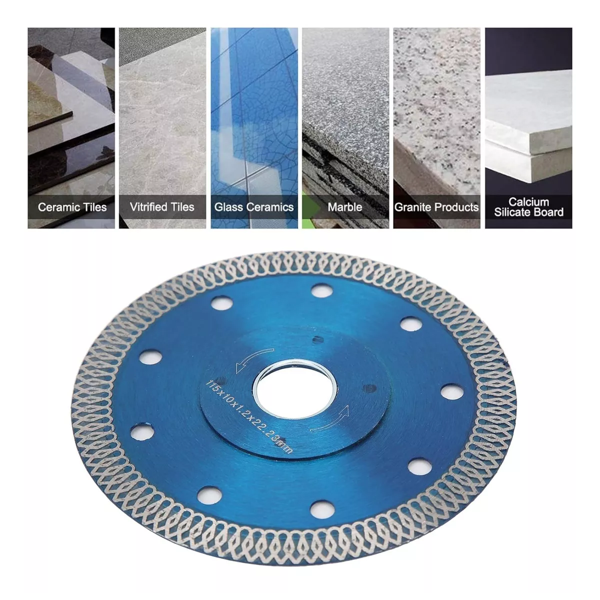 Discos Diamante, Mármol, Granito, Porcelanato, Cerámica 3pcs