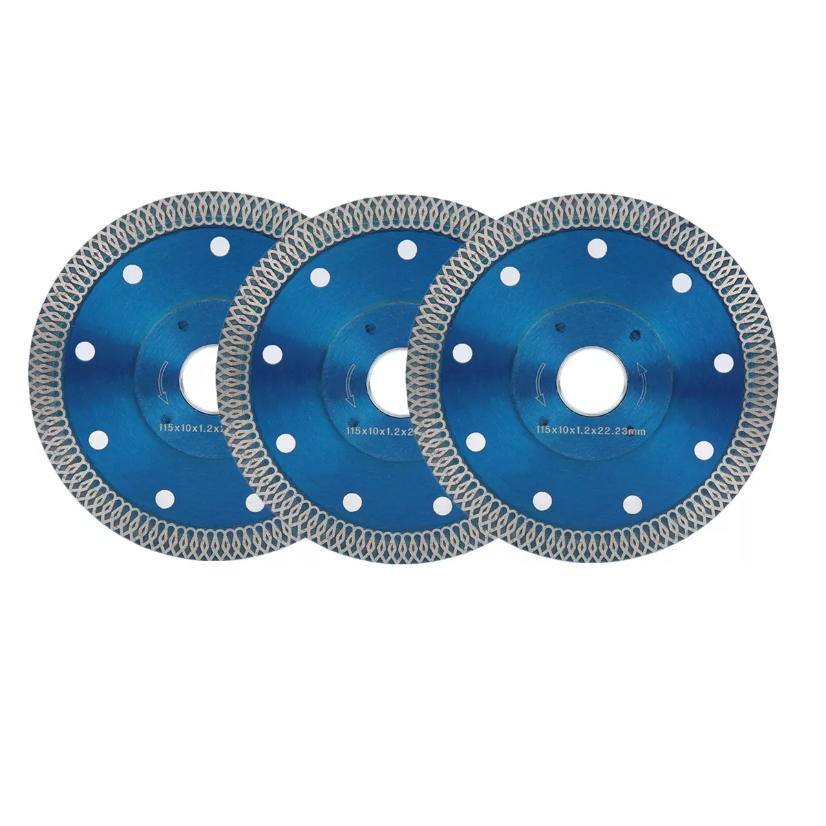 Discos Diamante, Mármol, Granito, Porcelanato, Cerámica 3pcs