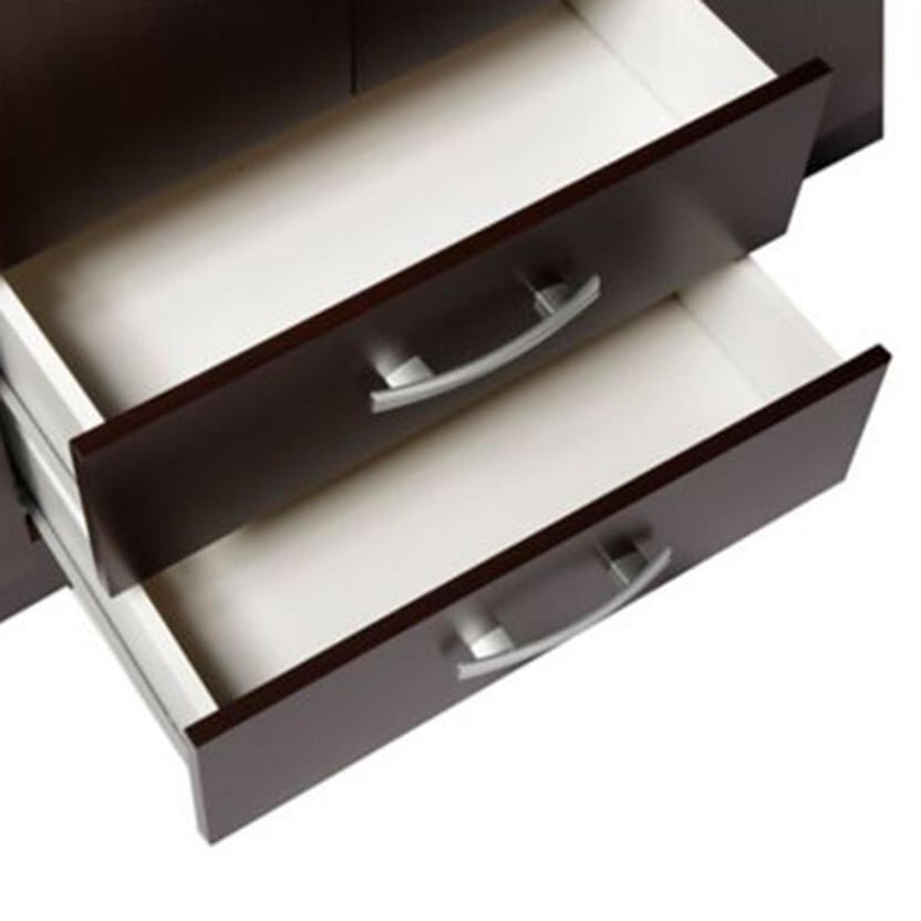 Closet 6P 2Cj Choco 162X47X183 Casa Bonita.