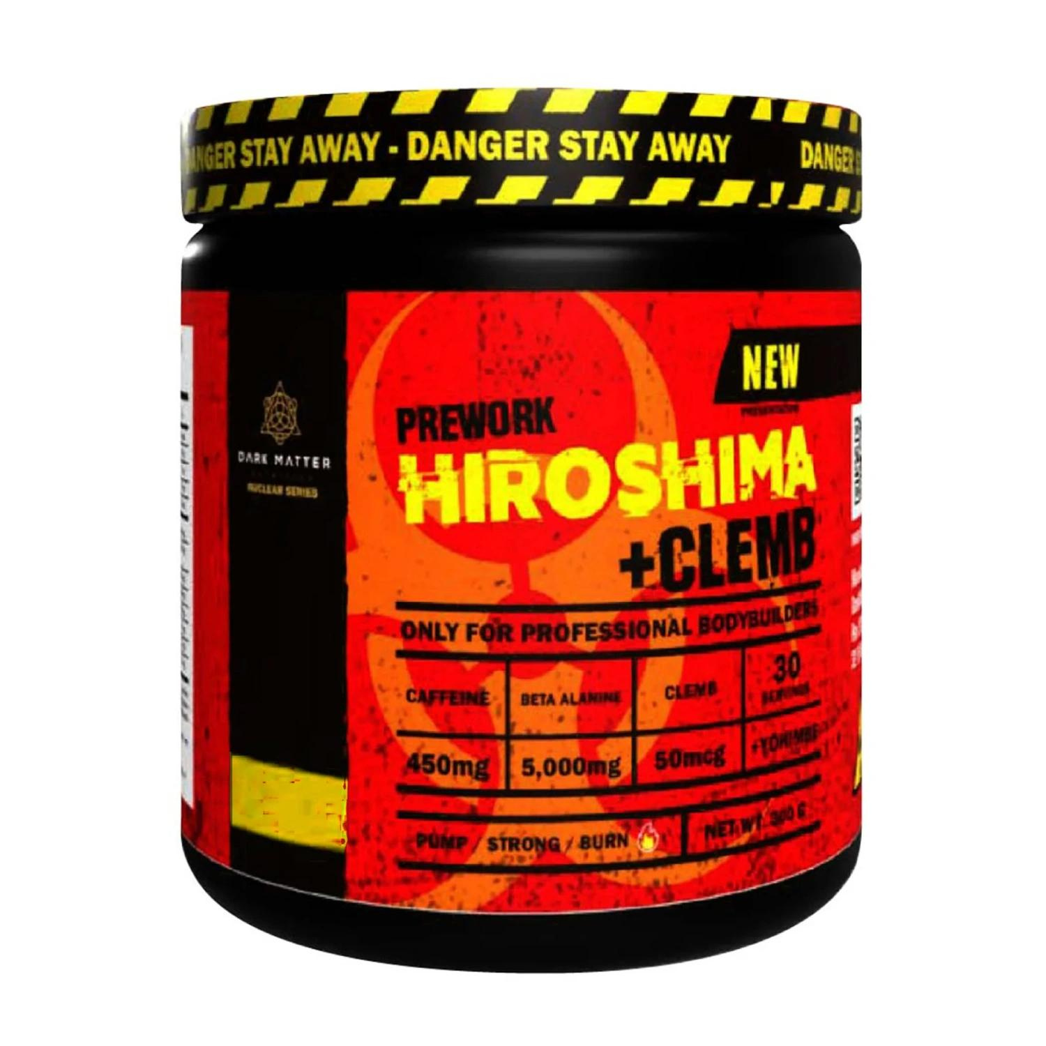 Hiroshima + Clemb Sabor Hot Mango 30 Servicios Pre Workout, Pre entreno, pre workout, Oxido Nitrico, prework, preworkout, oxido nitrico pre-entreno, pre-work out, óxido nítrico, pre entrenador.