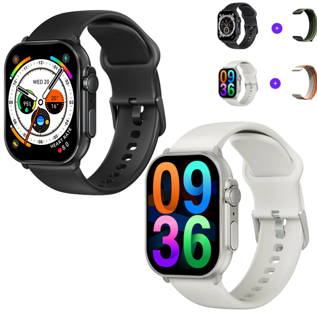 Smartwatch FILWANS GTS. Responde llamadas, 2 correas intercambio.