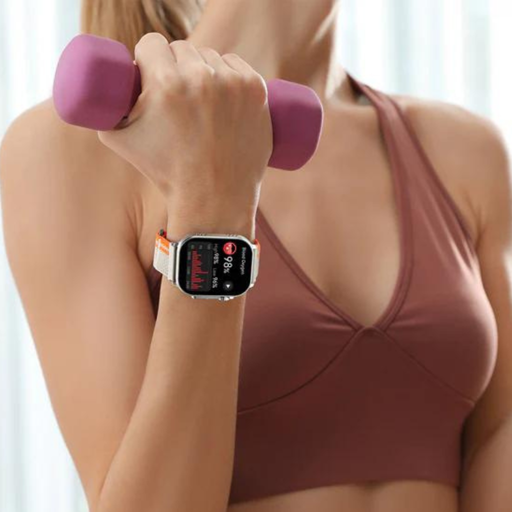 Smartwatch FILWANS GTS. Responde llamadas, 2 correas intercambio.