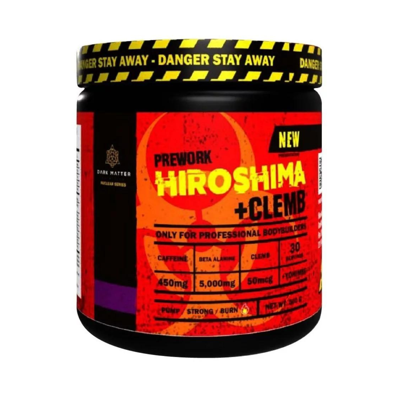 Hiroshima + Clemb Sabor Grape 30 Servicios Pre Workout, Pre entreno, pre workout, Oxido Nitrico, prework, preworkout, oxido nitrico pre-entreno, pre-work out, óxido nítrico, pre entrenador.