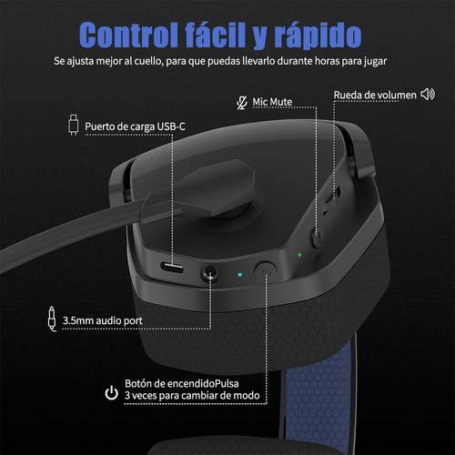 G06 Audifonos Diadema Inalambricos Bluetooth Con Micrófono