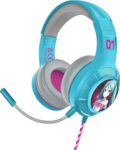 Headset Alámbrico Hatsune Miku OTL