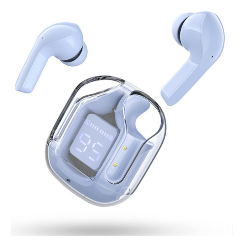 Audífonos Gamer Inalámbricos Free Breath Z9 Digital Reducción Ruido Ipx4 Azul