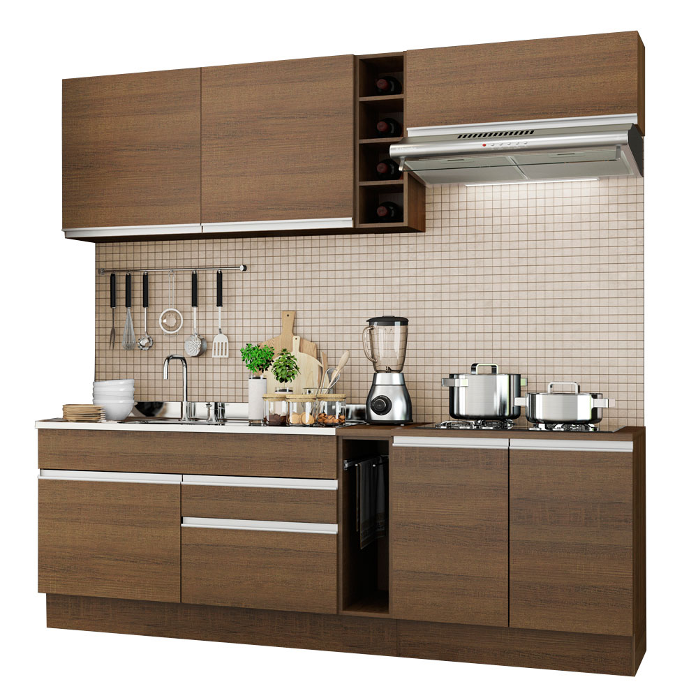 Cocina Integral Modular Madesa Parma 220cm MM.