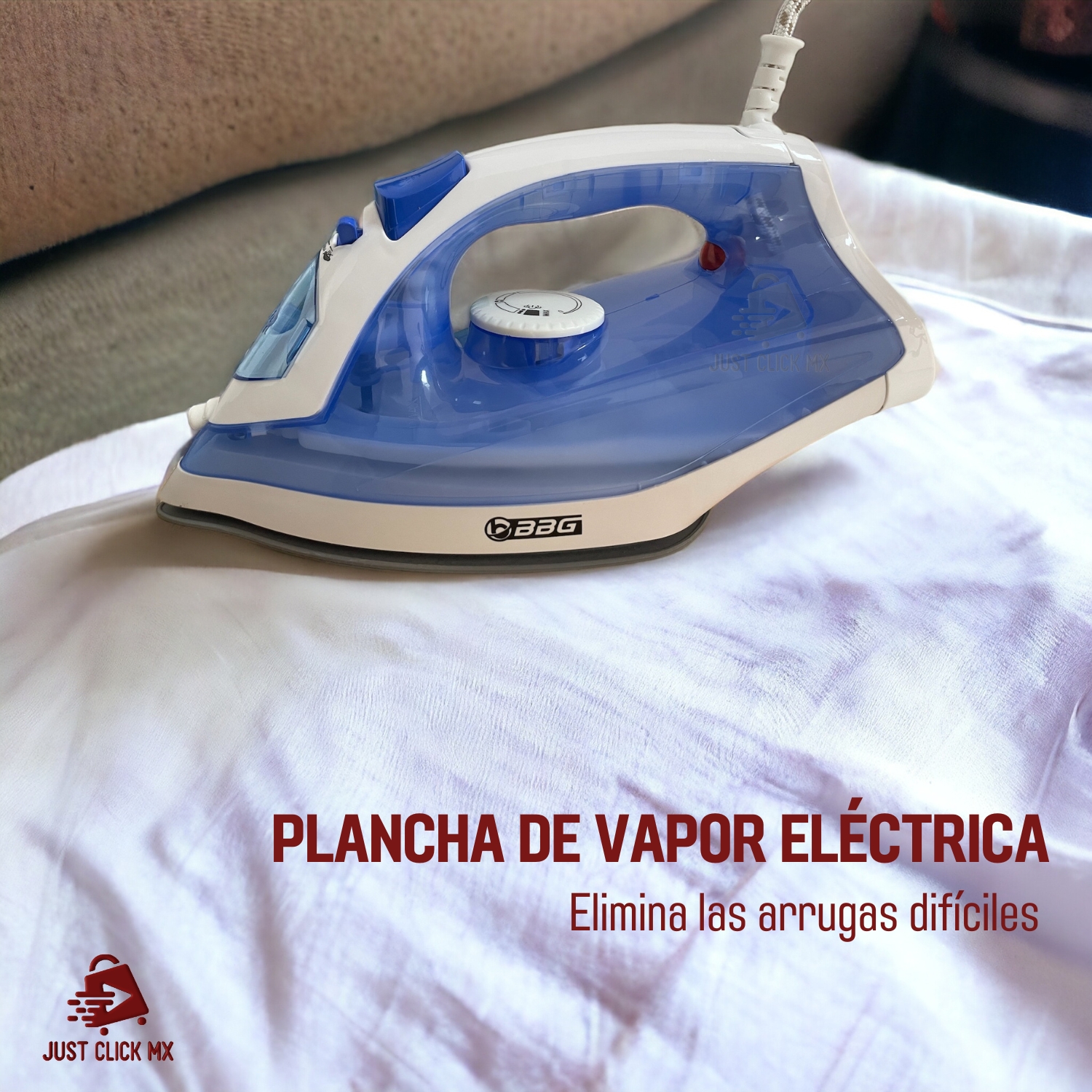 Plancha de Vapor Para Ropa Bade de Cerámica Verde