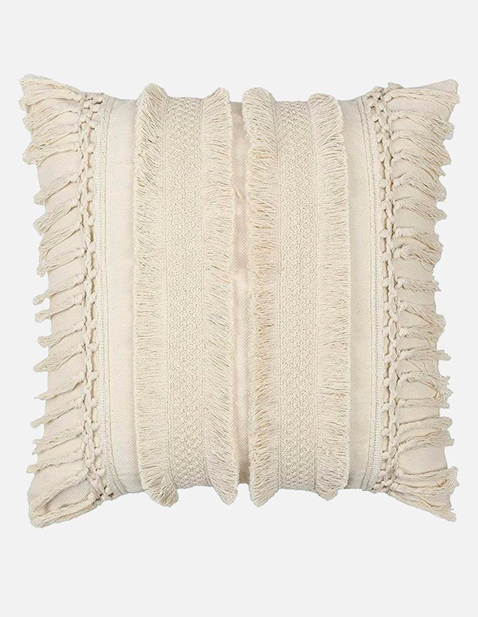 Cojin con Textura Hecho en la India Marca Devendi Home