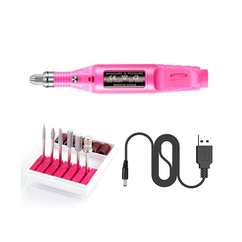 Pulidor De Uñas Estudiantil Drill Rosa.