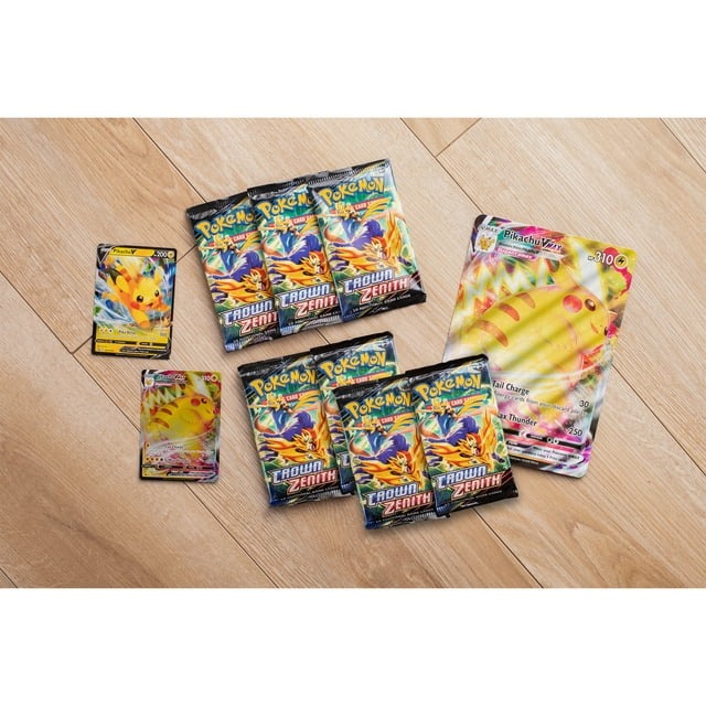 Pokemon TCG Colección Especial Crown Zenith Pikachu VMAX Original Inglés