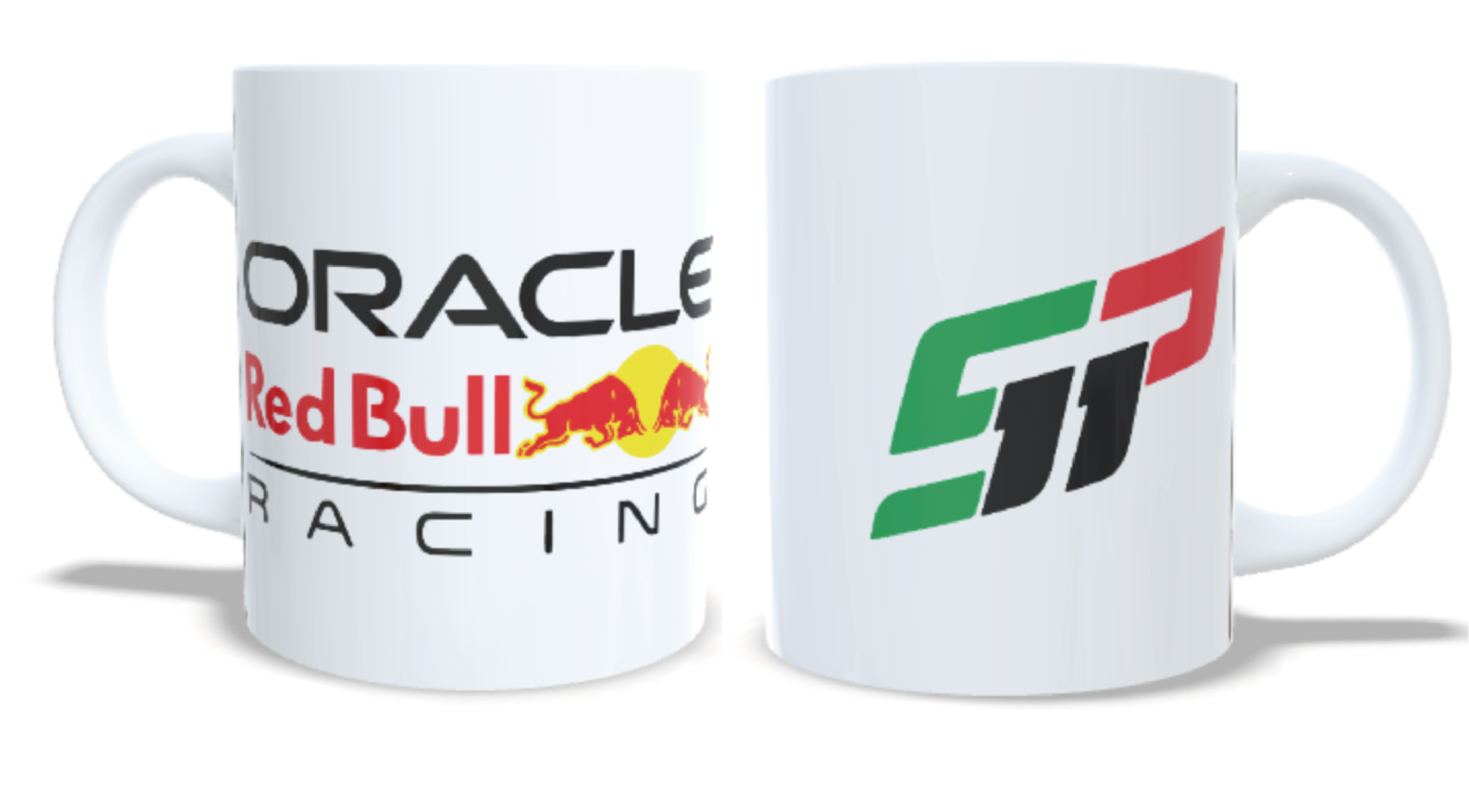 Pack de 2 Tazas F1 Sp Logo Checo Perez Oracle Red Bull Racing Formula 1 11oz 2024
