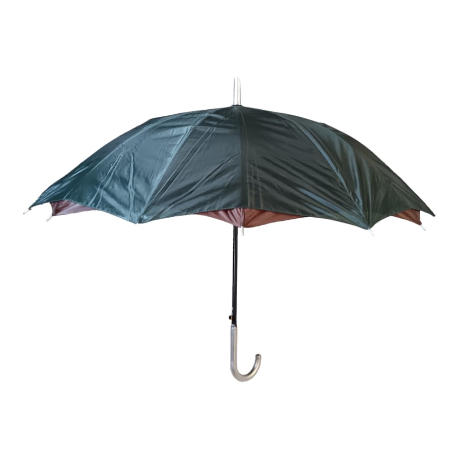 Paraguas sombrilla Automático Bastón Tela 90cm diam.  lluvia sol 2454
