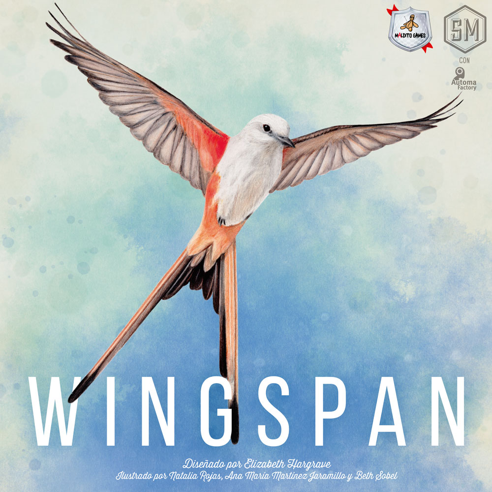 Wingspan Español Maldito Games Juego 1 a 5 Jugadores