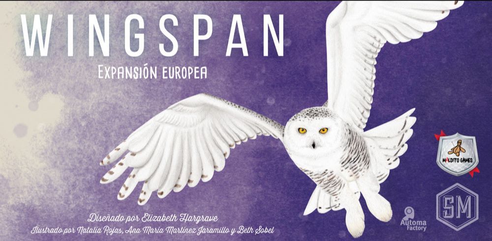 Wingspan Expansión Europea Español Maldito Games Juego 1 a 5 Jugadores