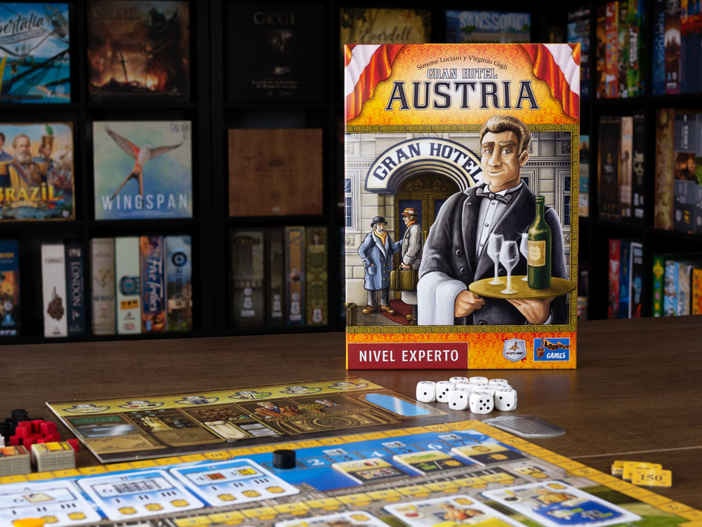 Gran Hotel Austria Español Maldito Games Juego 2 a 4 Jugadores