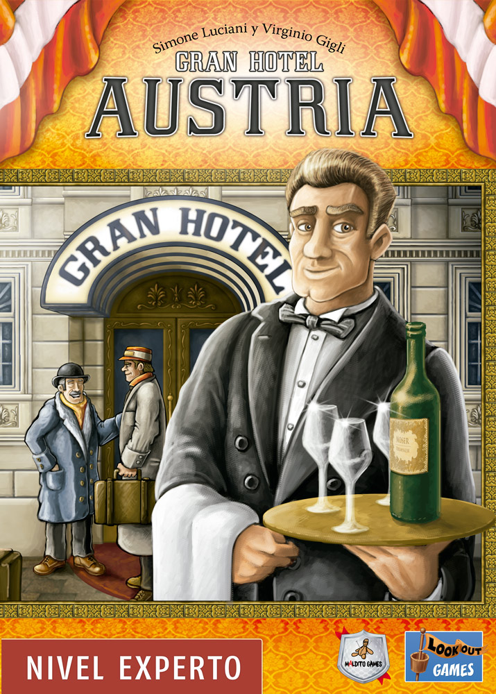 Gran Hotel Austria Español Maldito Games Juego 2 a 4 Jugadores