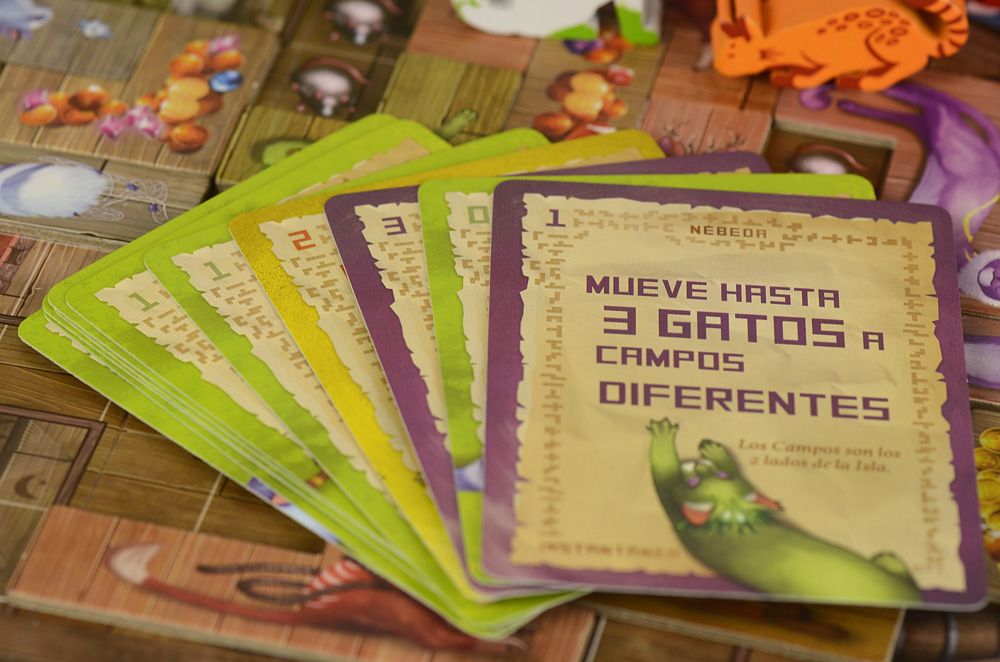 La Isla de los Gatos Español Maldito Games Juego 1 a 4 Jugadores