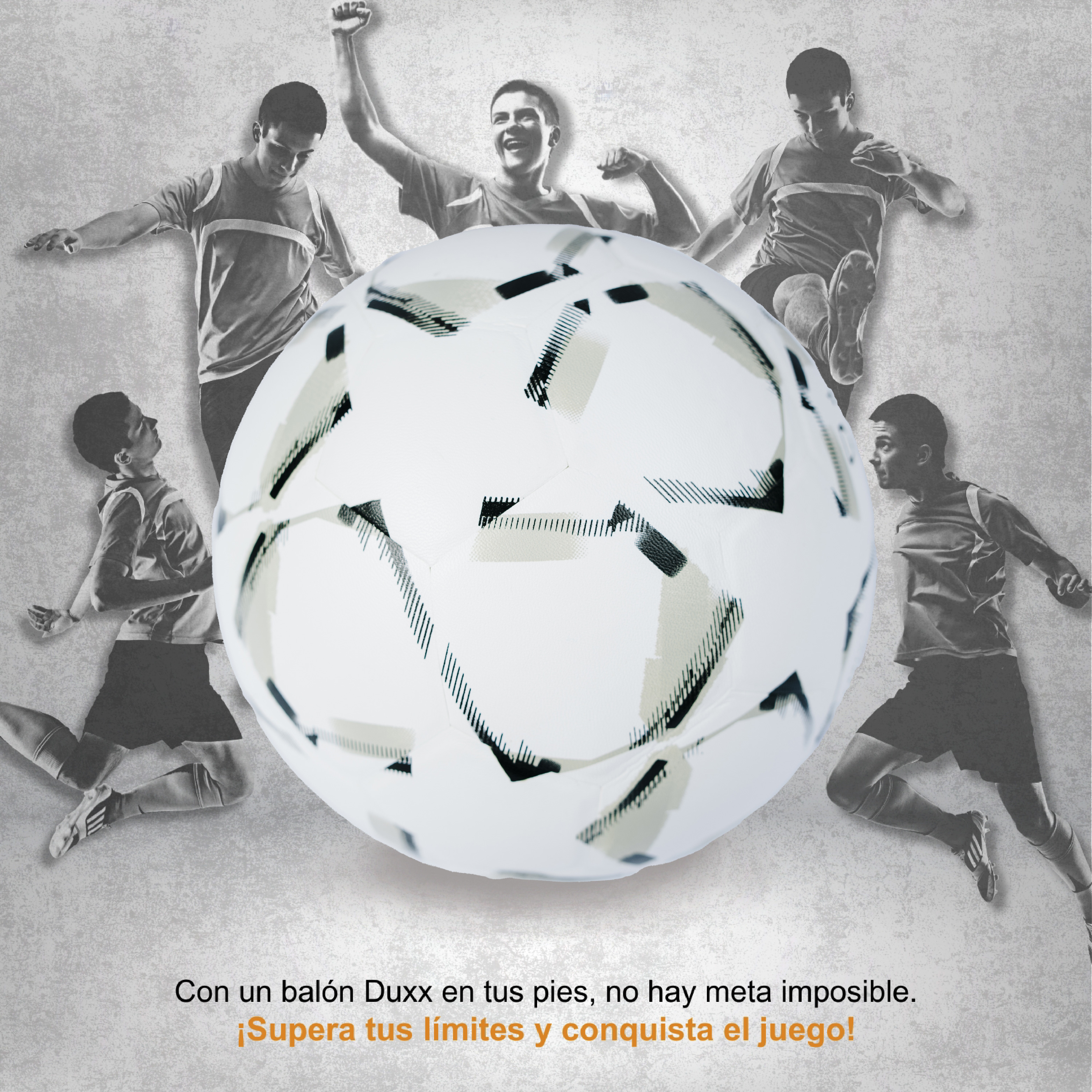 Balón de Fútbol Soccer Duxx Galactic Laminado #4 Blanco