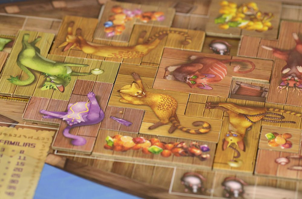La Isla de los Gatos Español Maldito Games Juego 1 a 4 Jugadores