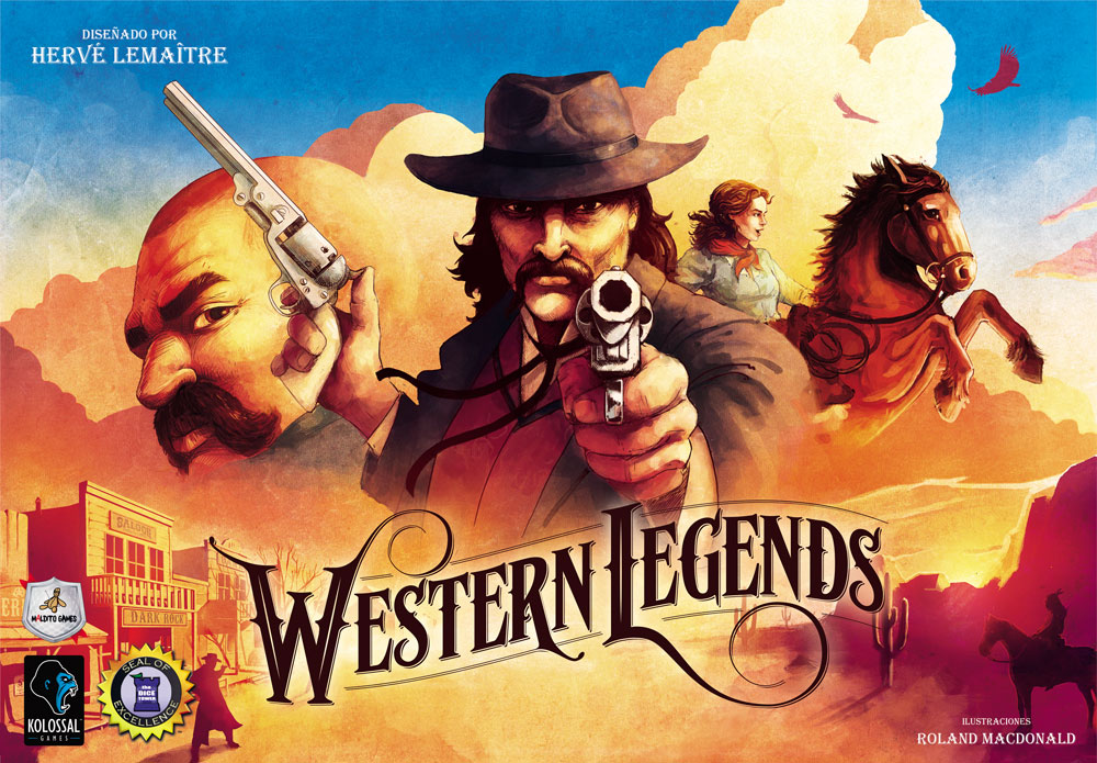 Western Legends Español Maldito Games Juego 2 a 6 Jugadores