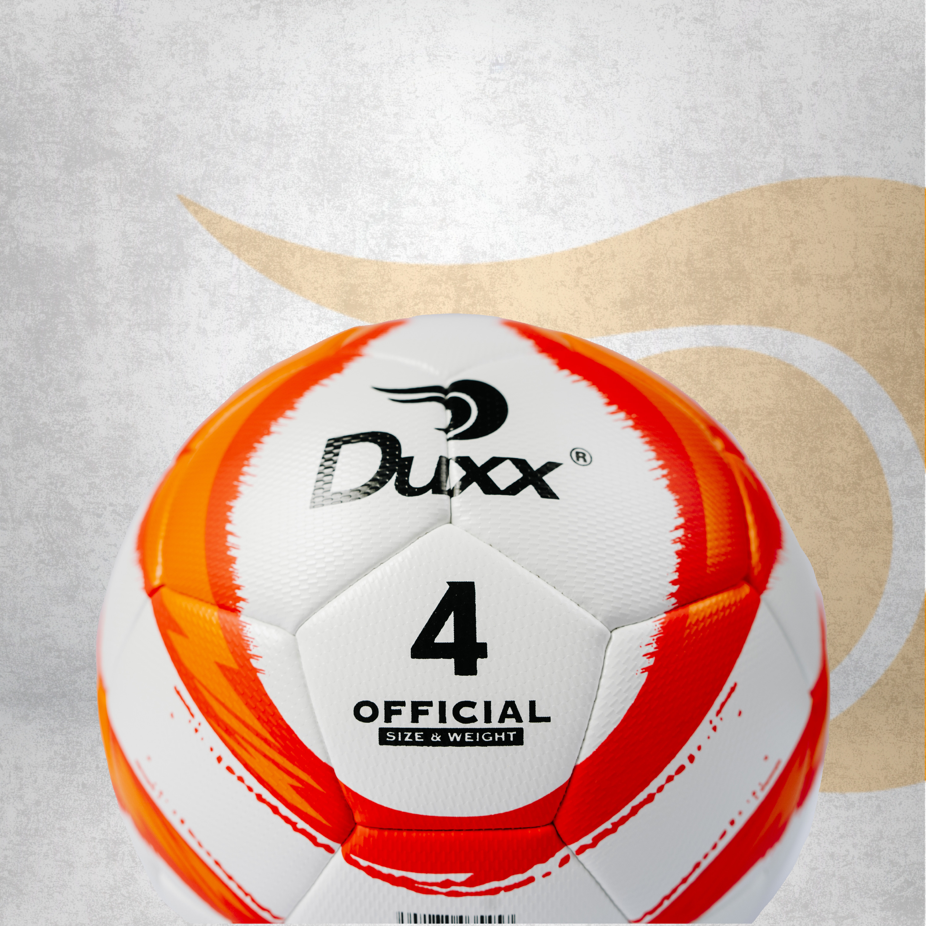 Balón de Fútbol Soccer Duxx Max Hibrido #4 Anaranjado