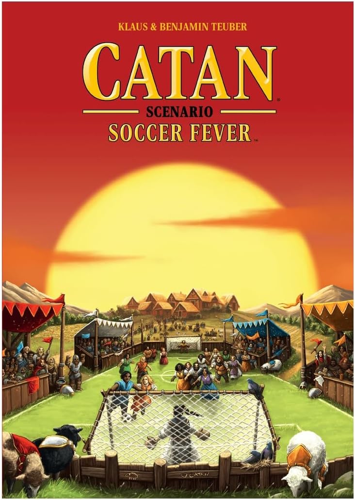 Catan Escenario Fiebre Futbol Inglés Catan Juego 3 a 4 Jugadores