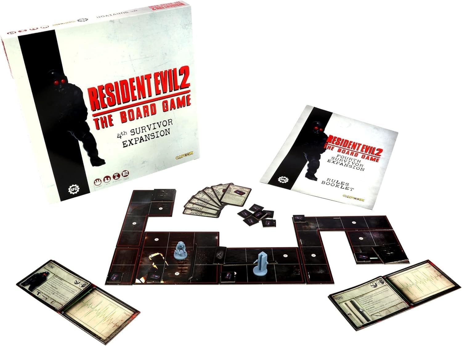 Resident Evil 2 4th Survivor Expansion Inglés Steamforged Games Juego 1 a 4 Jugadores