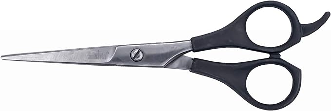 Tijeras Para Estilista Barber Peluquero Corte de Cabello Aashta 5.5" Mango de Plastico.