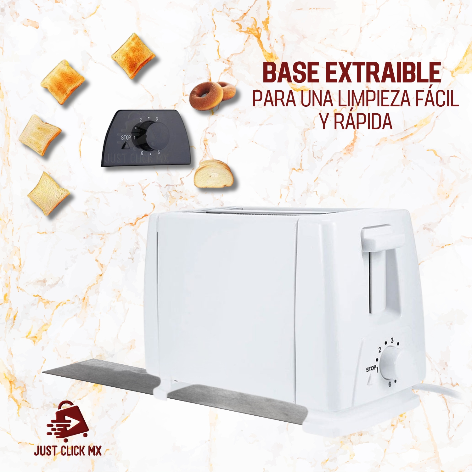 Tostadora Eléctrica 2 Rebenadas