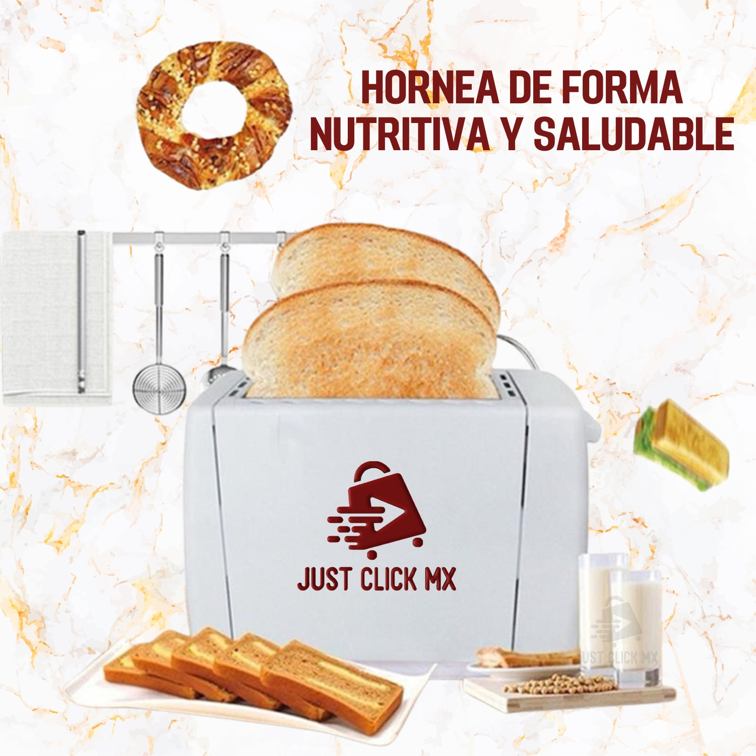 Tostadora Eléctrica 2 Rebenadas