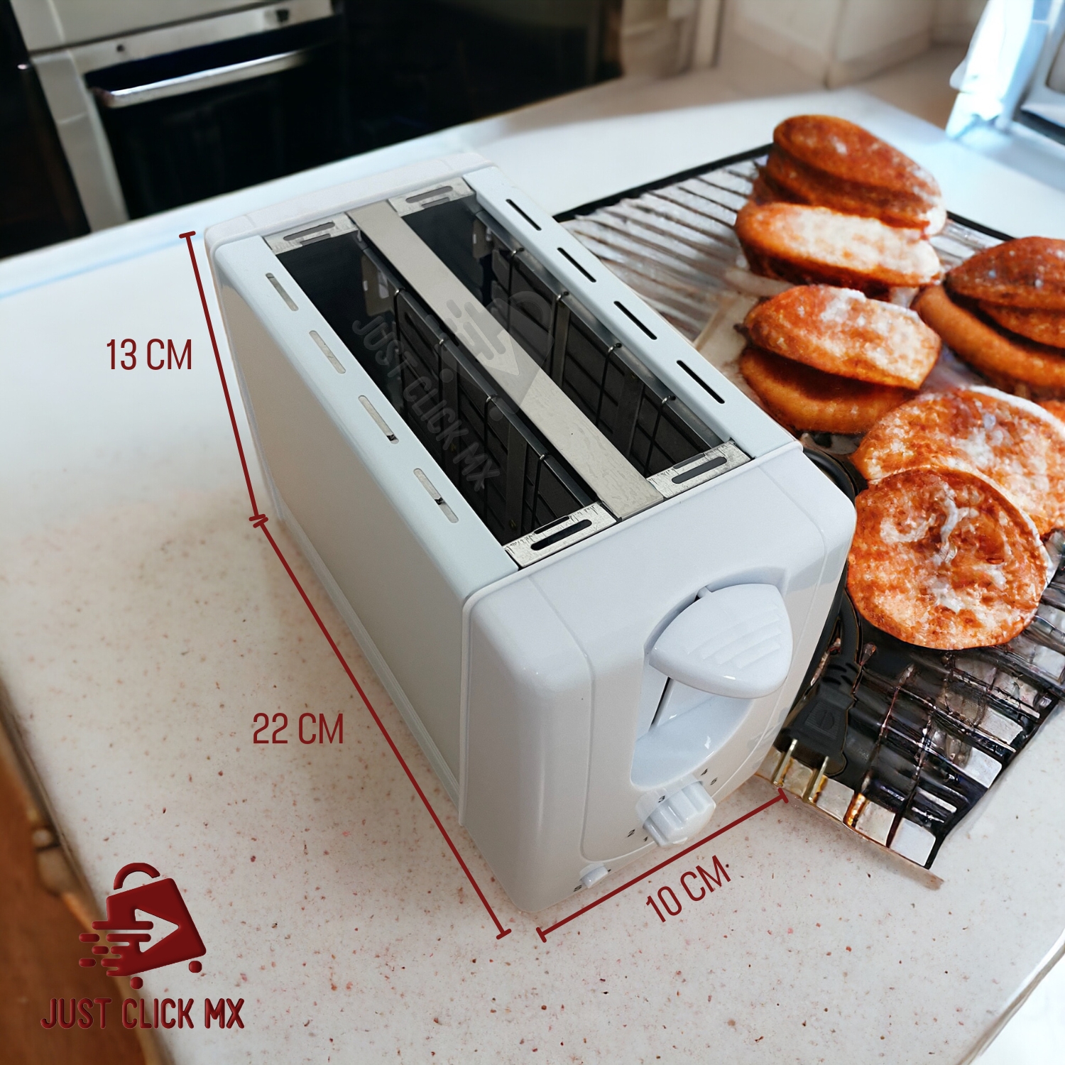 Tostadora Eléctrica 2 Rebenadas