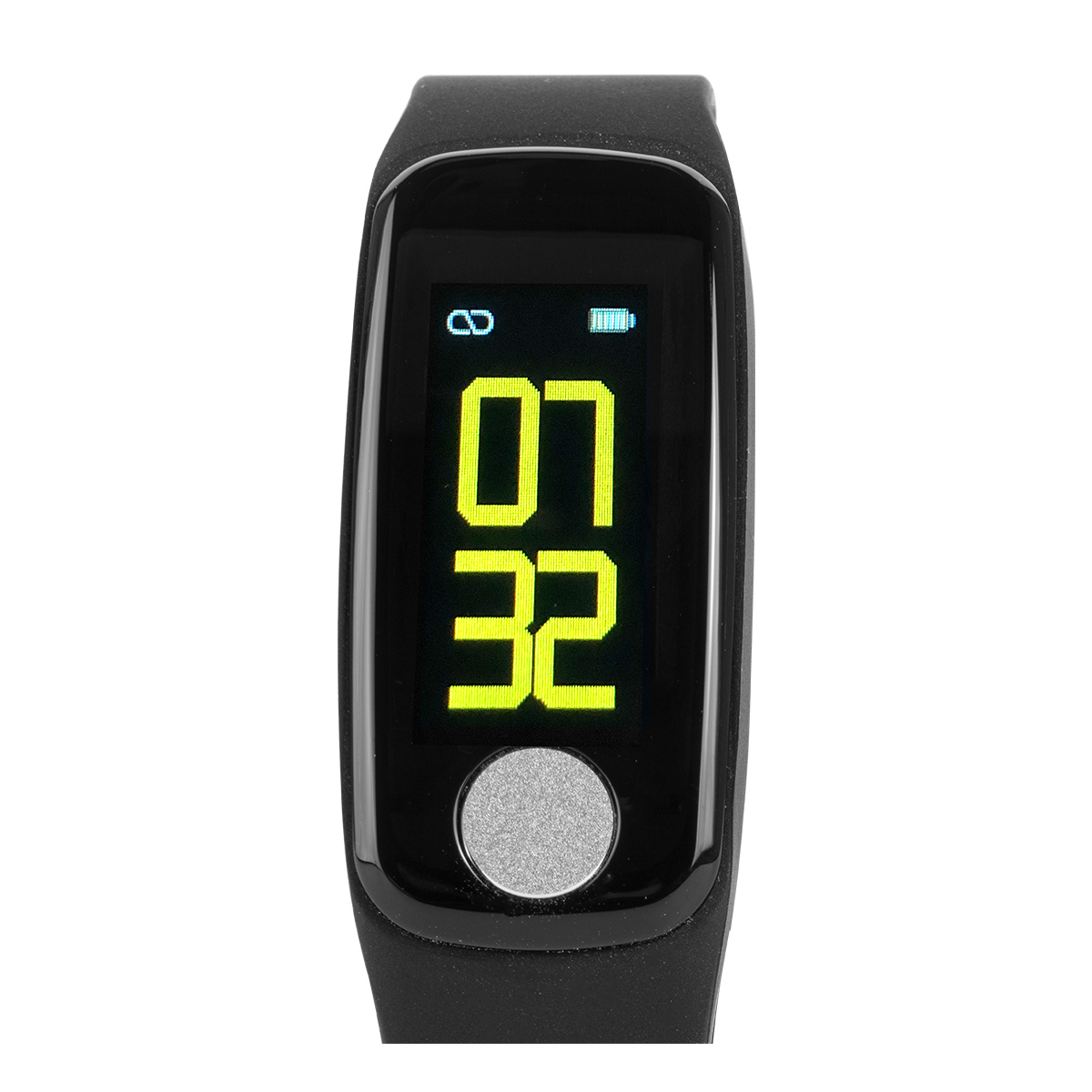 Fitness Band Touch Green Leaf Con Notificaciones Gfb-2025.
