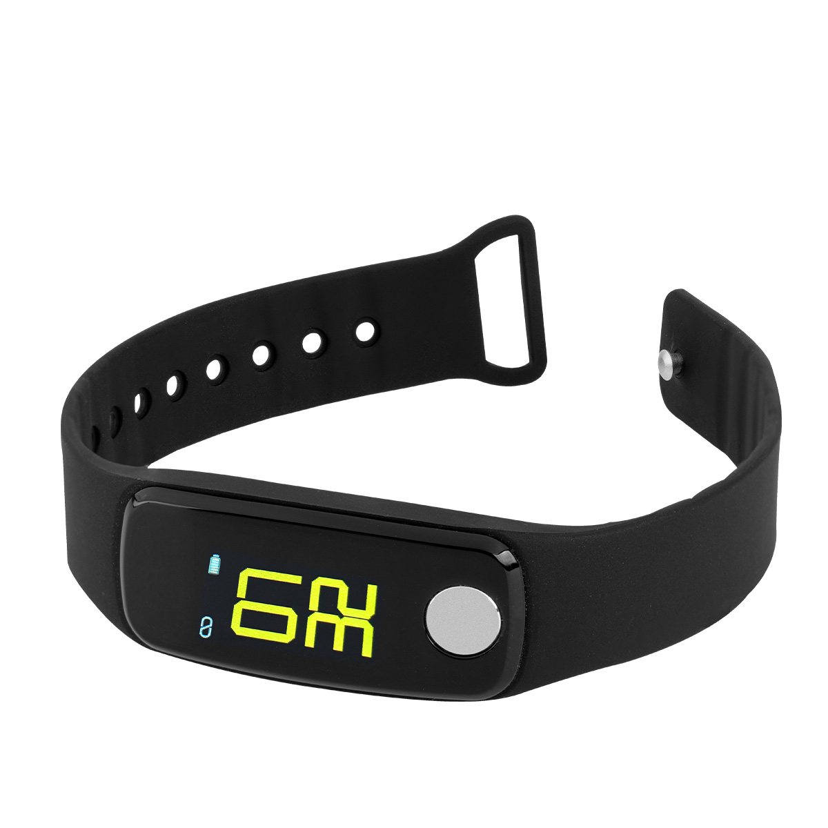 Fitness Band Touch Green Leaf Con Notificaciones Gfb-2025.