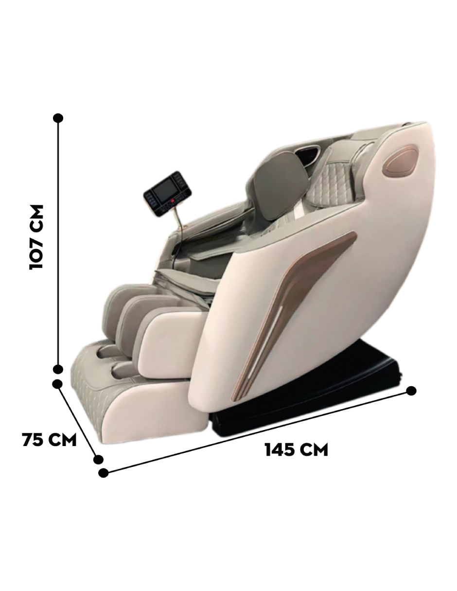 Sillón De Masaje Con Pantalla Integrada (Conexión inalámbrica para música Wifi) gravedad cero 
