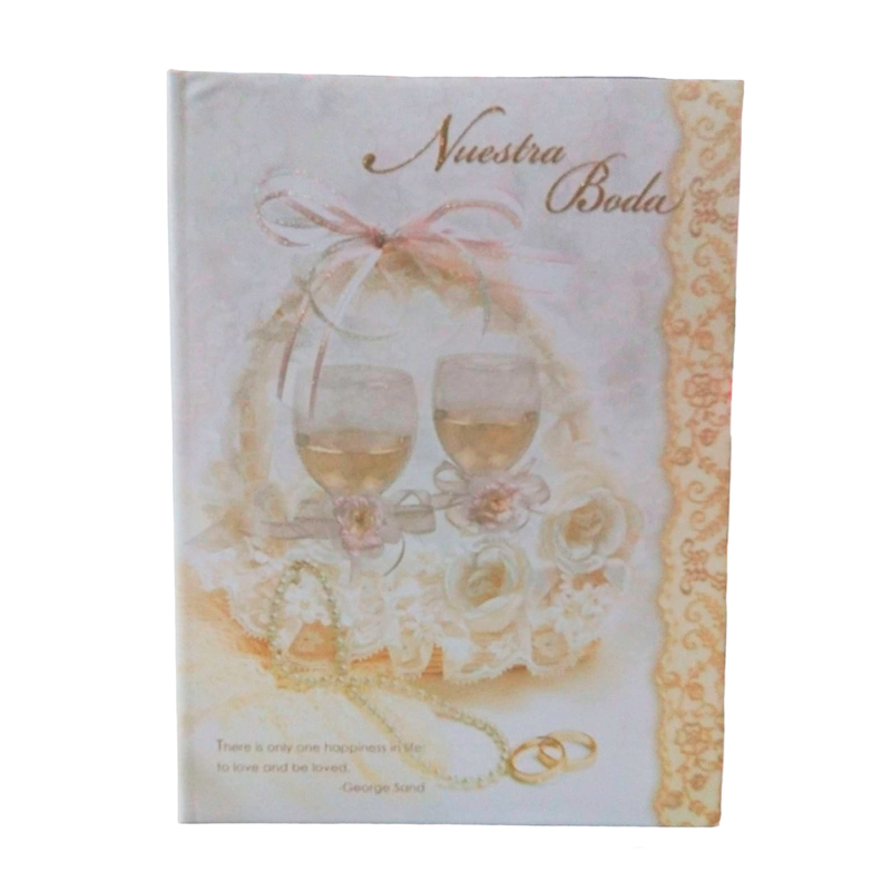 Álbum De Bodas  Para 100 Fotos 6x8 Pulgadas añora momentos copas