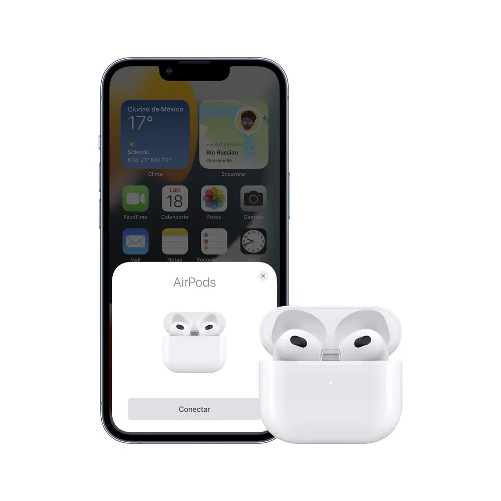 Apple AirPods 3a Generación MME73AM/A Estuche de Carga MagSafe.